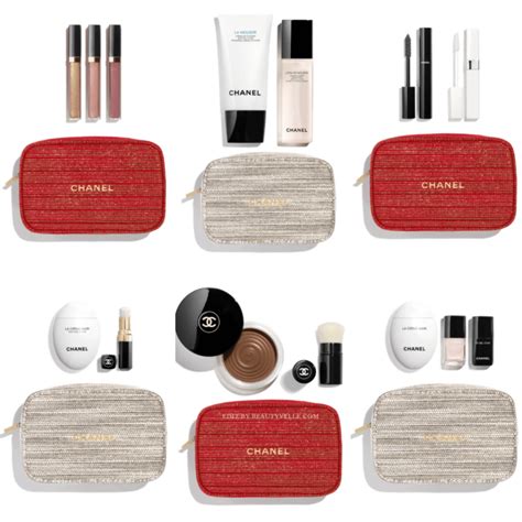 Chanel Tweed Makeup & Skincare Gift Sets 2022 